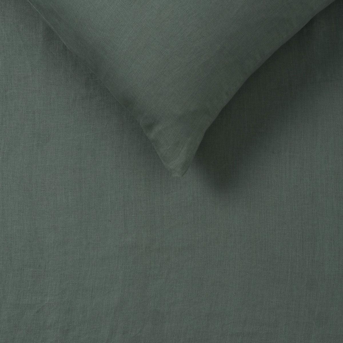 Vintage Design Homewares Sea Green 100% Hemp Sheet Set Queen - Broadleaf Hemp